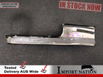 NISSAN Y34 CEDRIC - REAR SILVER DOOR SILL TRIM - PASSENGER SIDE