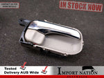 NISSAN Y34 CEDRIC GLORIA - INTERIOR DOOR HANDLE - DRIVERS SIDE - GREY