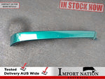 SUBARU FORESTER SF LEFT LOWER HEADLIGHT EXTERIOR TRIM - GREEN 97-99