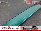 SUBARU FORESTER SF LEFT LOWER HEADLIGHT EXTERIOR TRIM - GREEN 97-99