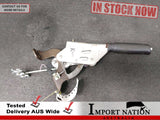 SUBARU IMPREZA GD GG 01-07 HANDBRAKE LEVER - TYPE 5 - DOTTED LEATHER