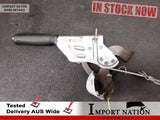 SUBARU IMPREZA GD GG 01-07 HANDBRAKE LEVER - TYPE 5 - DOTTED LEATHER