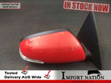 KIA CERATO TD KOUP (09-12) RIGHT EXTERIOR WING MIRROR - RED DRR #2777