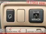 TOYOTA ARISTO JZS147 MIRROR CONTROL SWITCH COIN HOLDER - TAN 91-96