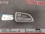 TOYOTA ARISTO JZS147 LEFT INTERIOR DOOR HANDLE - FRONT OR R - GREY 91-96