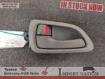 TOYOTA ARISTO JZS147 LEFT INTERIOR DOOR HANDLE - FRONT OR R - GREY 91-96