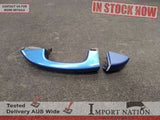 VOLKSWAGEN GOLF MK6 FRONT LEFT EXTERIOR DOOR HANDLE PARTS - BLUE #2787