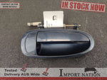 TOYOTA ARISTO JZS147 USED REAR RIGHT EXTERIOR DOOR HANDLE - BLUE 8J2 91-96 #1