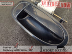 TOYOTA ARISTO JZS147 USED REAR RIGHT EXTERIOR DOOR HANDLE - BLUE 8J2 91-96 #1