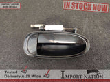 TOYOTA ARISTO JZS147 REAR RIGHT EXTERIOR DOOR HANDLE - BLACK 202 91-96 #2 GS300