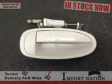 TOYOTA ARISTO JZS147 REAR RIGHT EXTERIOR DOOR HANDLE - WHITE 91-96 #5 GS300