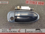 TOYOTA ARISTO JZS147 FRONT RIGHT EXTERIOR DOOR HANDLE - BLUE 8J5 91-96 #8 GS300