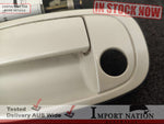TOYOTA ARISTO JZS147 FRONT LEFT EXTERIOR DOOR HANDLE - WHITE 91-96 #10 GS300
