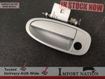 TOYOTA ARISTO JZS147 FRONT LEFT EXTERIOR DOOR HANDLE - SILVER 91-96 #11 GS300