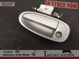 TOYOTA ARISTO JZS147 FRONT LEFT EXTERIOR DOOR HANDLE - SILVER 91-96 #12 GS300