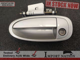 TOYOTA ARISTO JZS147 FRONT LEFT EXTERIOR DOOR HANDLE - SILVER 91-96 #12 GS300