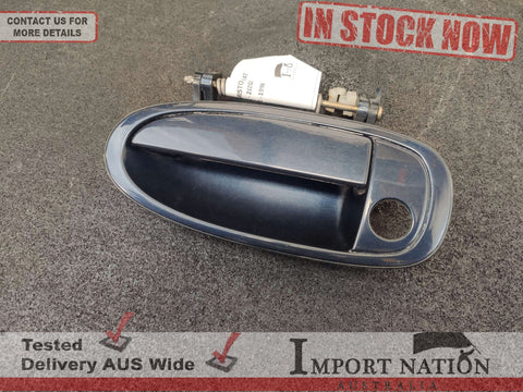 TOYOTA ARISTO JZS147 FRONT LEFT EXTERIOR DOOR HANDLE - BLUE 91-96 #13 GS300