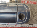 TOYOTA ARISTO JZS147 FRONT LEFT EXTERIOR DOOR HANDLE - BLUE 91-96 #13 GS300
