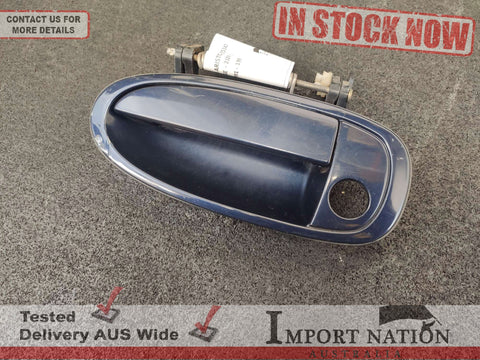 TOYOTA ARISTO JZS147 FRONT LEFT EXTERIOR DOOR HANDLE - BLUE 8J5 91-96 #14 GS300