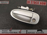 TOYOTA ARISTO JZS147 FRONT LEFT EXTERIOR DOOR HANDLE - SILVER 91-96 #15 GS300