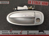 TOYOTA ARISTO JZS147 FRONT LEFT EXTERIOR DOOR HANDLE - SILVER 91-96 #15 GS300