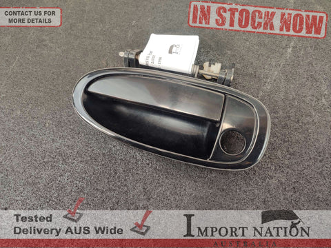 TOYOTA ARISTO JZS147 FRONT LEFT EXTERIOR DOOR HANDLE - BLACK 202 91-96 #16 GS300