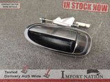 TOYOTA ARISTO JZS147 REAR LEFT EXTERIOR DOOR HANDLE - BLACK 202 91-96 #19 GS300