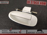 TOYOTA ARISTO JZS147 REAR LEFT EXTERIOR DOOR HANDLE - WHITE 051 91-96 #21 GS300