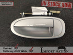 TOYOTA ARISTO JZS147 REAR LEFT EXTERIOR DOOR HANDLE - SILVER 91-96 #23 GS300