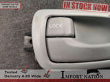 TOYOTA ARISTO JZS147 LEFT INTERIOR DOOR HANDLE - F OR R - SPRUCE 91-96