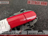 VOLKSWAGEN GOLF MK5 LEFT EXTERIOR DOOR HANDLE - RED LY3D 05-09 #2798-2