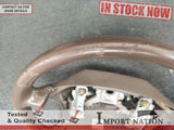 TOYOTA SOARER STEERING WHEEL - TAN BROWN #2797