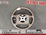 TOYOTA SOARER STEERING WHEEL - TAN BROWN #2797