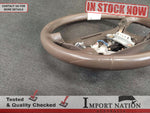 TOYOTA SOARER STEERING WHEEL - TAN BROWN #2797