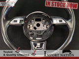 AUDI A4 B8 SEDAN STEERING WHEEL 08-15 #2800 DEFECT