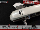 NISSAN CUBE Z11 BOOT EXTERIOR REAR DOOR HANDLE - WHITE QX1 02-08