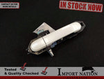 NISSAN CUBE Z11 REAR RIGHT EXTERIOR DOOR HANDLE - WHITE QX1 02-08