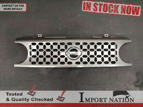NISSAN CUBE Z11 FRONT RADIATOR GRILLE - GREY FOR QX1 02-08