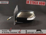 MAZDA CX-7 LEFT EXTERIOR WING MIRROR - BLACK 35N 5-WIRE PLUG 06-12