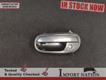 NISSAN 300ZX Z32 LEFT EXTERIOR DOOR HANDLE - DARK GREY METALLIC #3