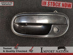 NISSAN 300ZX Z32 LEFT EXTERIOR DOOR HANDLE - DARK GREY METALLIC #3