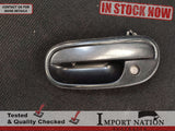 NISSAN 300ZX Z32 LEFT EXTERIOR DOOR HANDLE - DARK GREY METALLIC #5