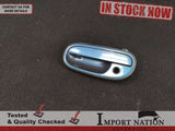 NISSAN 300ZX Z32 LEFT EXTERIOR DOOR HANDLE - BLUE #6