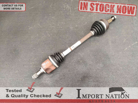 RENAULT MEGANE III 10-16 LEFT AXLE DRIVESHAFT - 2.0L AUTO 8201030260