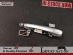 MAZDA 2 DE 5DR FRONT LEFT EXTERIOR DOOR HANDLE - SILVER 38P 07-14