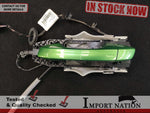 SKODA FABIA NJ 15-21 FRONT LEFT EXTERIOR DOOR HANDLE - GREEN LF6Z