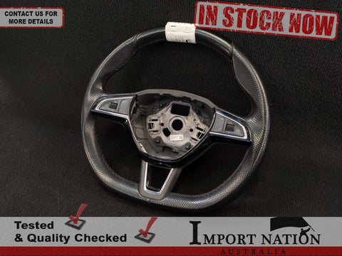 SKODA FABIA NJ STEERING WHEEL 15-21