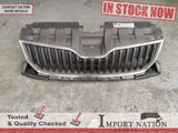 SKODA FABIA NJ 15-18 FRONT BUMPER RADIATOR GRILLE 6V0853653