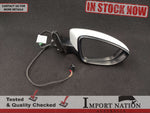 VOLKSWAGEN JETTA 1B RIGHT EXTERIOR MIRROR - WHITE LC9A 6-WIRE 11-17