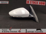 VOLKSWAGEN JETTA 1B RIGHT EXTERIOR MIRROR - WHITE LC9A 6-WIRE 11-17